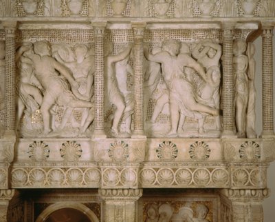 (dettaglio) dalla Cantoria, 1433-38 da Donatello